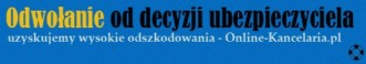 odwołanie od decyzji ubezpieczyciela w sprawie odszkodowania